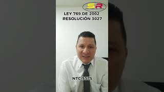 El SRRUBIANO EXPLICA NTC 5375 Y RESULUCION 3027 [upl. by Player342]