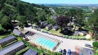 Camping Locronan  Piscine chauffée  Bretagne Finistère [upl. by Leeanne480]