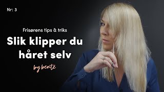 Klippe håret frisør viser hvordan klippe tupper [upl. by Ydor629]