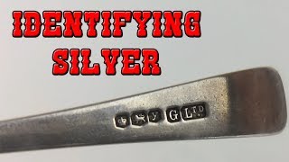 How To Easily Identify Sterling Silver  English Hallmarks [upl. by Ajiam547]