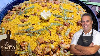 Paella Valenciana la receta mas popular y de la que mas se habla con todos sus TRUCOS [upl. by Strang399]