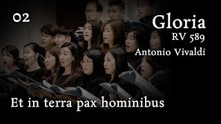 Gloria RV 589 Et in terra pax hominibus  Antonio Vivaldi  Seoul Catholic Singers [upl. by Drhcir]