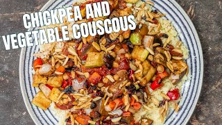 EASY MoroccanStyle Vegetable Couscous Dinner [upl. by Adiela]