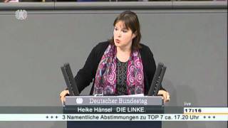 Heike Hänsel DIE LINKE Wer Angriffskriege unterstützt gefährdet unsere Verfassung [upl. by Tnias471]