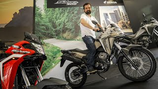 XRE 300 Sahara 2024 Honda revela detalhes da nova moto trail [upl. by Yennek846]