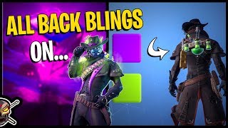 Every Back Bling on Deadfire  Fortnite Cosmetics [upl. by Aneerehs295]