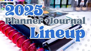 My official 2025 planner and journal lineup [upl. by Iroc]