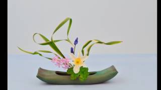 Ikebana Tips by Junko 17 fun with phormium [upl. by Latsyk]