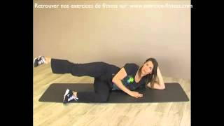 Exercice Fitness Eliminer sa culotte de cheval perdre des cuisses [upl. by Adnarahs]