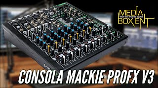 Reseña  Mackie ProFx10 v3 de 10 canales con entrada USB [upl. by Good]