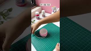 Diy cake box💐diycakeboxdiycrafts crafterwelcameshorts shortvideo shortsviral [upl. by Clie]