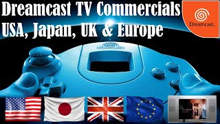 Sega Dreamcast TV Commercials UK US Europe Japan dreamcast sega segagames retrogaming games [upl. by Nodnart]