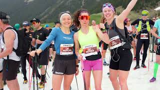 JungfrauLauberhorn Run Highlight 2024 [upl. by Niletak]