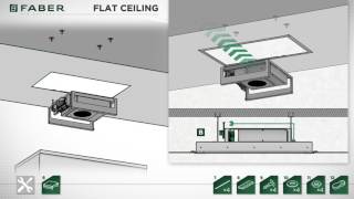 Faber Air Matters  Flat Ceiling Hood Installation [upl. by Aenahs]