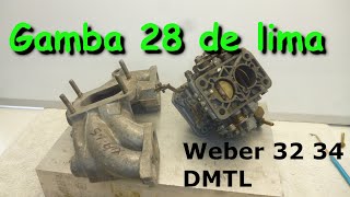 Como modificar un carburador Weber 32 DMTL para alta performance Fiat 128 Rally Paso a paso [upl. by Ernie82]