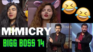 Rubina Dilaik Mimicry  Biggboss Season 15  Ronit Ashra  Mimicry  Bigg Boss Hindi  2021 [upl. by Nedmac872]