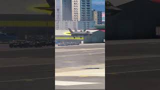 United States Jet F35 Engine Fire emergency on landing [upl. by Noreen]