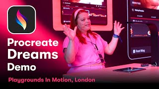 Procreate Dreams Demo London  Animating over Video Performing Rigging Audio and More [upl. by Avla]