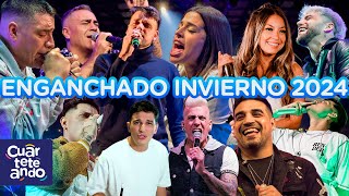 ENGANCHADO INVIERNO 2024 ❄️🎶 LO MEJOR DEL CUARTETO [upl. by Eesac]