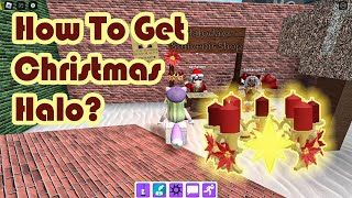 How To Get Christmas Halo in Find The Markers Roblox 2023 [upl. by Cas467]