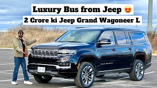 2024 Jeep Grand Wagoneer L Series III Hindi Review 🇨🇦 [upl. by Atinoj24]