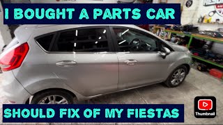 I Bought A Parts Car From Copart To Fix All The Fiestas I Have [upl. by Anglo]