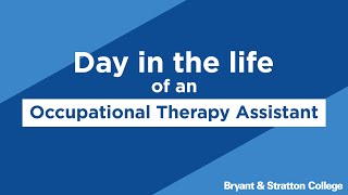 A Day in the Life for an Occupational Therapy Assistant [upl. by Alison]