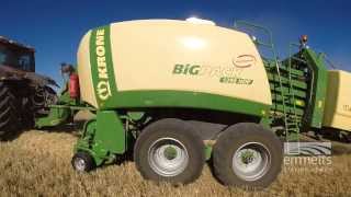 Krone BigPack 1290 HDP High Speed Baler [upl. by Sutit754]