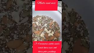 Multi seed mix roasted seed premix recipe shortfeed food shortsvideo short [upl. by Ddat]