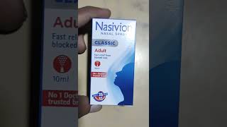 Nasivion Nasal Spray । [upl. by Thorvald]