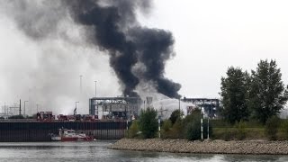 Unglück in Ludwigshafen  Mindestens zwei Tote nach Explosion bei BASF [upl. by Adnanref]