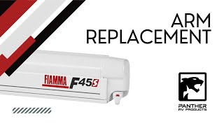 Fiamma F45s Awning How to Replace the Extension Arm [upl. by Danica]