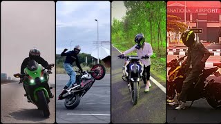 Boys ATTITUDE RIDERs 😎 PRO RIDErS ❌ HEAVY STUNTs⭕ STUNTS RIDERS🖤KTM🧡R15💜NS200❤️DUKE [upl. by Elie]