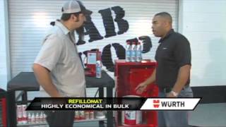 WURTH Refillomat Demo at Outcast Kustoms [upl. by Notwal]