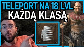 TELEPORT NA 18 LVL KAŻDĄ KLASĄ DIABLO 2 RESURRECTED PORADNIK [upl. by Nereen229]