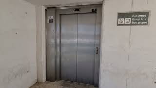 2 Orona 3G MRL elevators  Valencia International Airport Parking Spain [upl. by Aneetsirk]