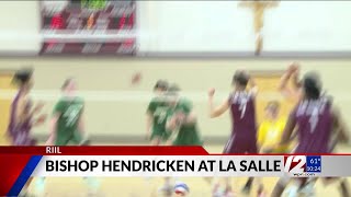 La Salle defeats Bishop Hendricken in Div I boys volleyball [upl. by Tija978]