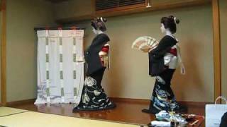 Japanese Geisha dance at Mukoujima ryotei 2 [upl. by Thagard807]