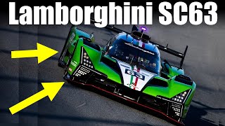 Lamborghini SC63 LMDh Hypercar  CLOSER LOOK [upl. by Cherish795]