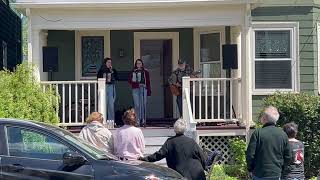 Sweet Harmony performing Creep by Radiohead at Porchfest 2024 in Somerville [upl. by Kuth33]