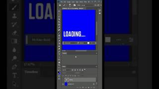 How to create GIF in Adobe Photoshop 2025 Viral Gif Trick subscribe foryou Howto vector Logo [upl. by Jodee]