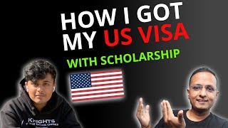 US Student Visa With Scholarship Full Process with saugatsiwakoti [upl. by Ivetts]