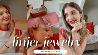 A Sustainable Jewelry brand called LINJER  unboxing and review [upl. by Ijat796]