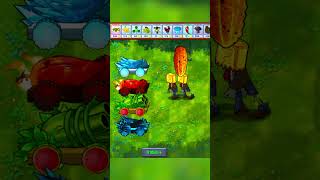 Ultimate Cannon vs 2 Box Random Zombies pvzrhfusion plantsvszombies pvzchallenge [upl. by Lydie]