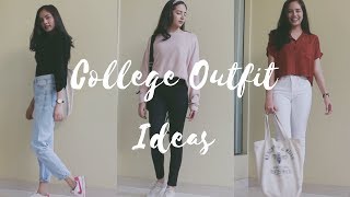 Outfit Ideas buat ke kampus  MichelleBrigitta [upl. by Rollie520]