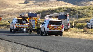 Vehicle Fire Tehachapi [upl. by Itida769]