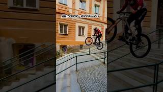 Finding new locations ❗️⚡️ action mtb downhill challenge adrenaline [upl. by Otrevlig979]