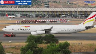 🔴 LIVE MADRIDBARAJAS AIRPORT PLANESPOTTING [upl. by Constance]