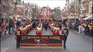 Etiwanda High School Marching Eagle Regiment  Disneyland January 2019 [upl. by Luiza435]