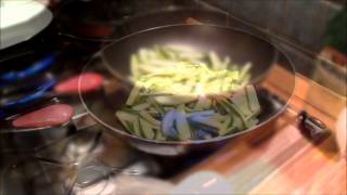 Spaghetti di riso con gamberetti e zucchine [upl. by Jaylene]